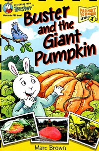 Buster and the giant pumpkin