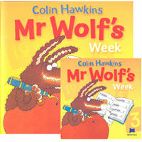 [노부영] Mr Wolf's Week (Paperback + CD) - 노래부르는 영어동화