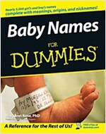 Baby Names for Dummies (Paperback)