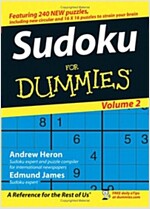 Sudoku for Dummies, Volume 2 (Paperback)