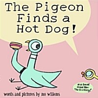 (The)Pigeon finds a hot dog! 