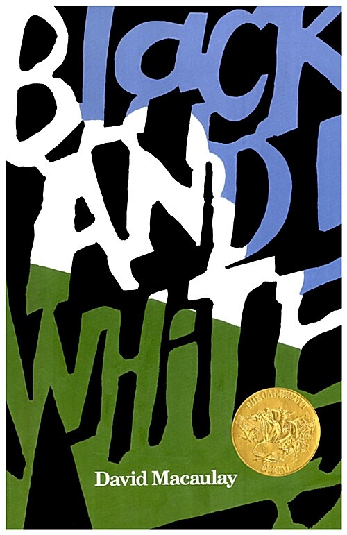 [중고] Black and White: A Caldecott Award Winner (Paperback)