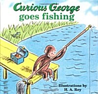 Curious George Goes Fishing (Board Books)