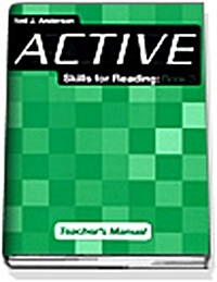 Active Skills for Reading 3 : Teachers Manual (Paperback)
