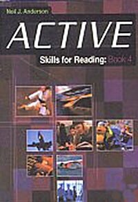 [중고] Active Skills for Reading 4 (Tape 2개)