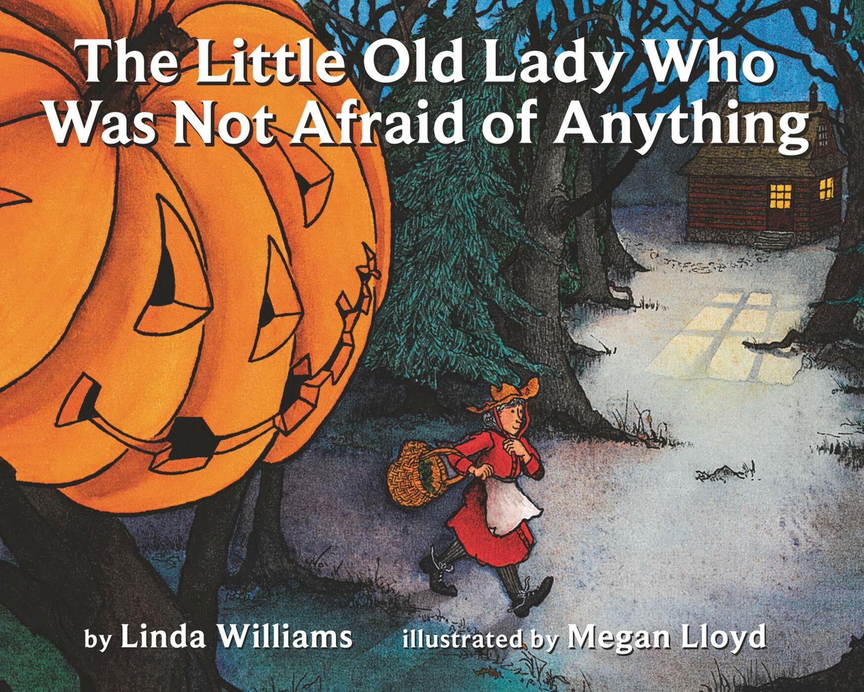 The Little Old Lady Who Was Not Afraid of Anything: A Halloween Book for Kids (Paperback)
