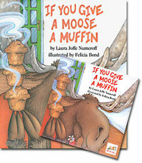 노부영 If You Give a Moose a Muffin (원서 & CD) (Hardcover + CD) - 노래부르는 영어동화