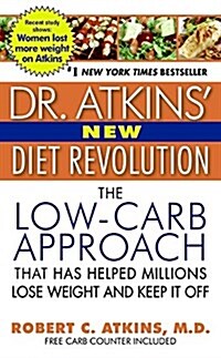 [중고] Dr. Atkins New Diet Revolution: Completely Updated! (Mass Market Paperback, Updated)