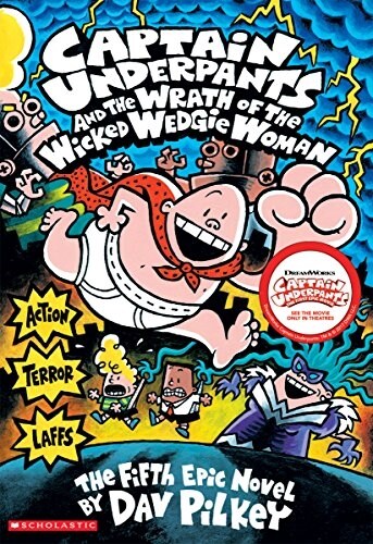 [중고] Captain Underpants and the Wrath of the Wicked Wedgie Woman (Captain Underpants #5) (Mass Market Paperback)