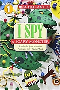 [중고] I Spy a Scary Monster (Paperback)