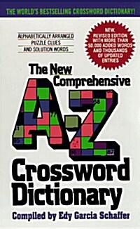 New Comprehensive A-Z Crossword Dictionary (Mass Market Paperback, Revised)