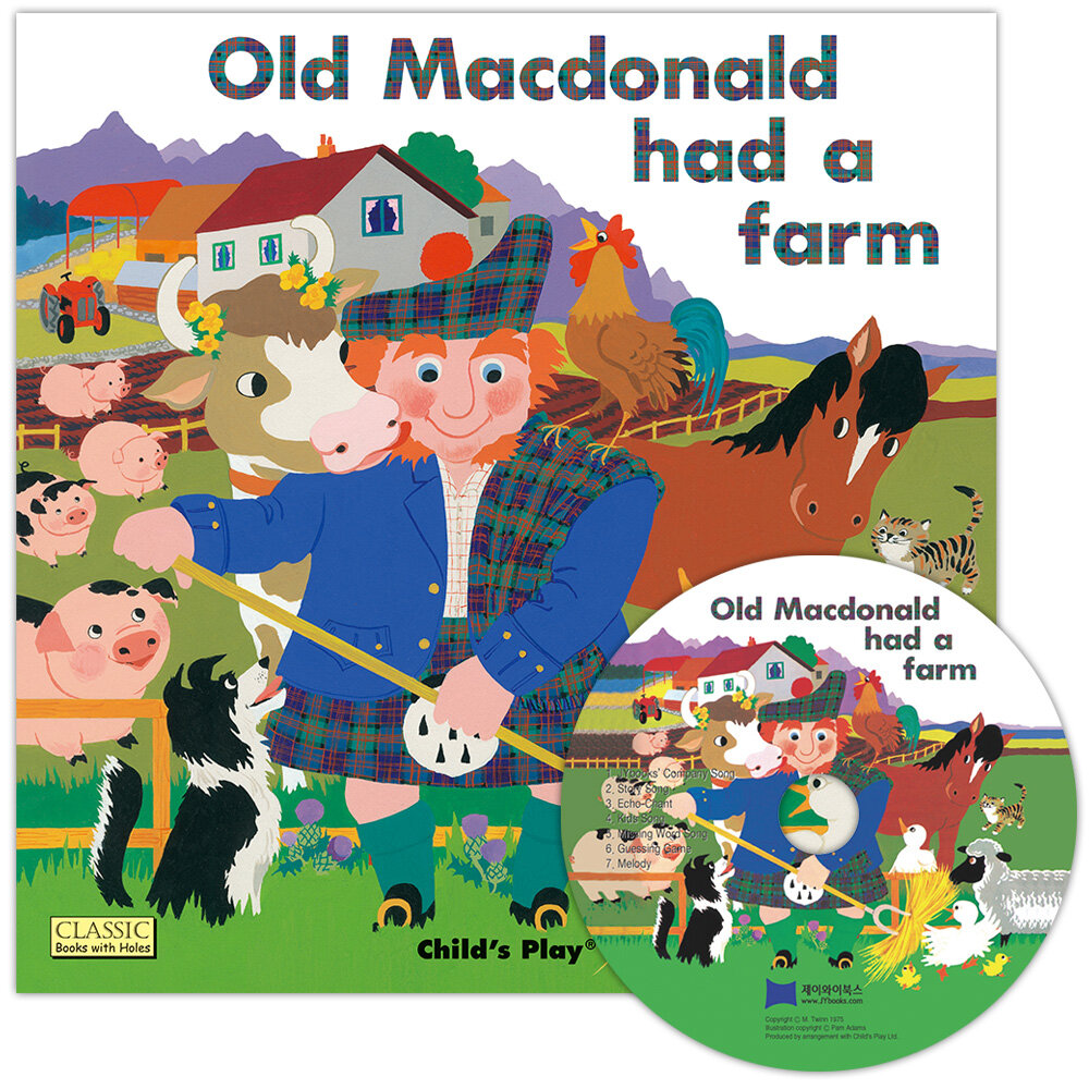 [중고] 노부영 마더구스 세이펜 Old Macdonald Had a Farm (Paperback + CD)
