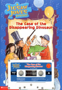 The Case of the Disappearing Dinosaur (Book + Tape) - A Jigsaw Jones Mystery Audio Set #17