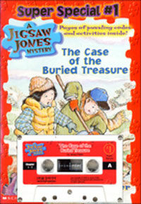 The Case of the Buried Treasure (Book + Tape) - A Jigsaw Jones Mystery Super Special Audio Set #1