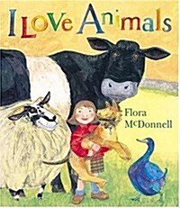 [중고] I Love Animals (Board Books)