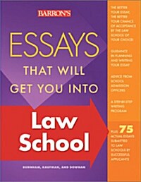 Essays That Will Get You into Law School (Paperback, 2nd)