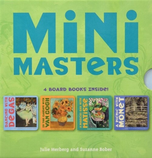 [중고] Mini Masters Boxed Set (Baby Board Book Collection, Learning to Read Books for Kids, Board Book Set for Kids) (Board Books)