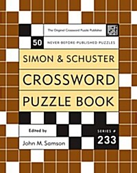 Simon and Schuster Crossword Puzzle Book (Paperback, Spiral)