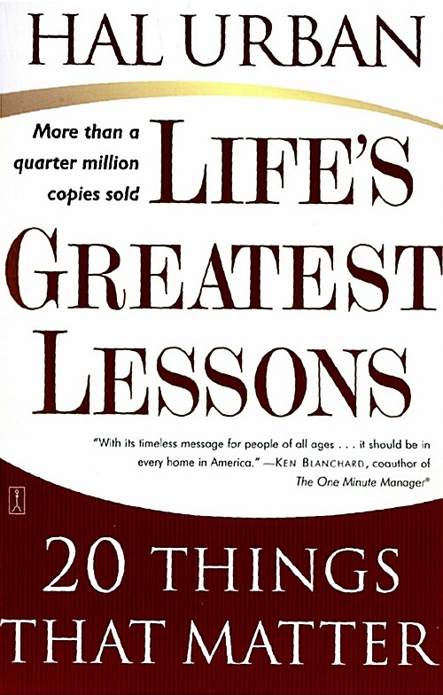 Lifes Greatest Lessons: 20 Things That Matter (Paperback, 4)