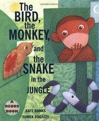 (The) Bird, the monkey, and the snake in the jungle