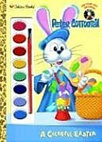 A Colorful Easter (Peter Cottontail) [With Brush & Paints] (Paperback)