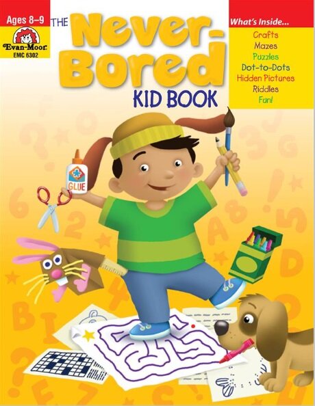 The Never-Bored Kid Book (Paperback, Teacher)