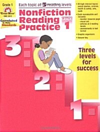 [중고] Nonfiction Reading Practice Grade 1 (Paperback)