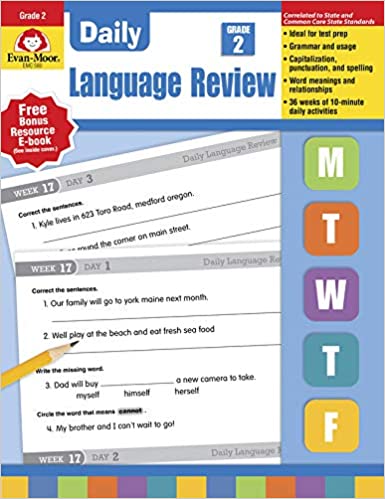 [중고] Daily Language Review Grade 2 (Paperback, Teacher)