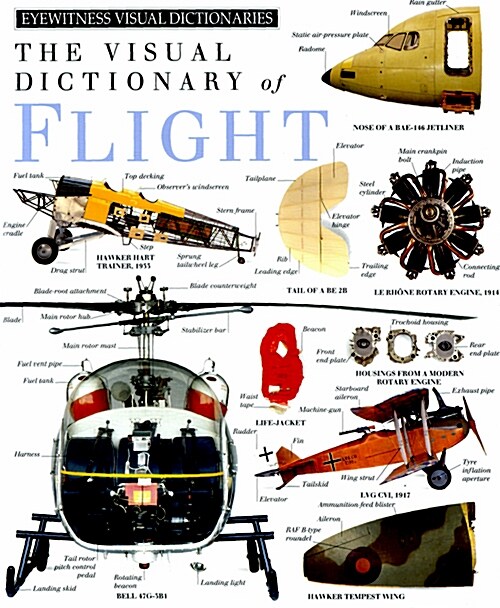 [중고] The Visual dictionary of Flight (Hardcover)
