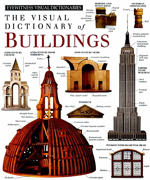 [중고] The Visual dictionary of Buildings (Hardcover)