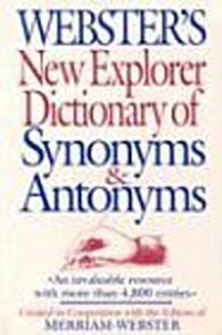 Websters New Explorer Dictionary of Synonyms & Antonyms (Hardcover)