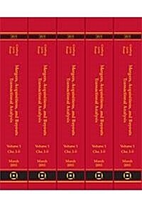 Mergers, Acquisitions, and Buyouts: Five-Volume Print Set, September 2016 (Paperback)