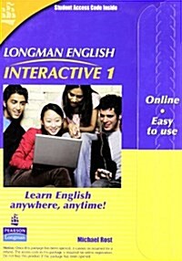 Longman English Interactive 1, Online Version, American English (Access Code Card) (Hardcover)