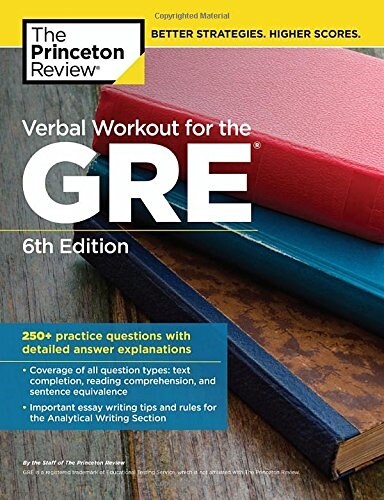 [중고] Verbal Workout for the GRE, 6th Edition: 250+ Practice Questions with Detailed Answer Explanations (Paperback)