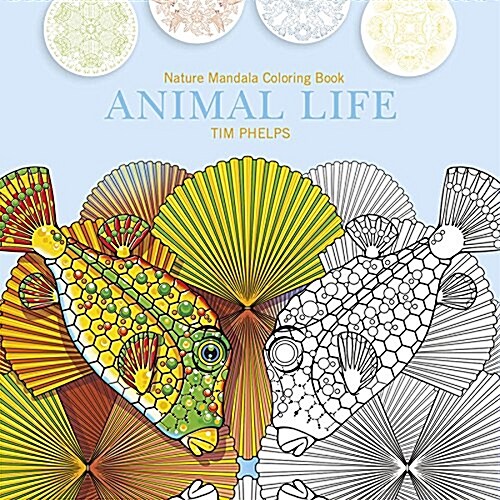 Animal Life: Nature Mandala Coloring Book (Paperback)