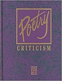 Poetry Criticism (Hardcover)