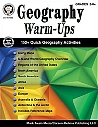 Geography Warm-Ups, Grades 5-8 (Paperback)