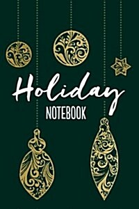Holiday Notebook: Ornaments (Paperback)
