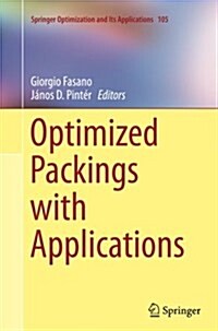 Optimized Packings with Applications (Paperback, Softcover Repri)