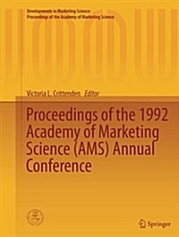 Proceedings of the 1992 Academy of Marketing Science (Ams) Annual Conference (Paperback, Softcover Repri)