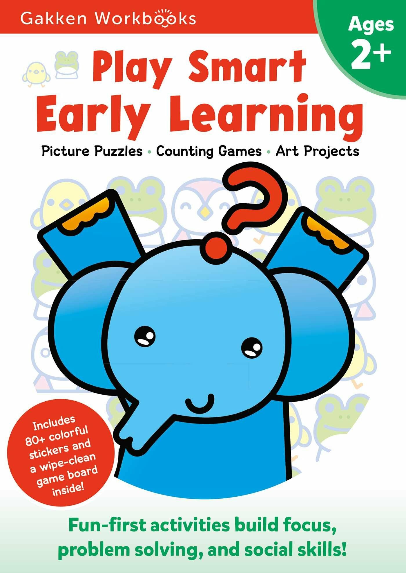 Play Smart Early Learning For Ages 2+ with Stickers (Paperback)