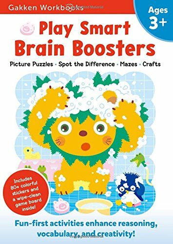 Play Smart Brain Boosters For Ages 3+ with Stickers (Paperback)
