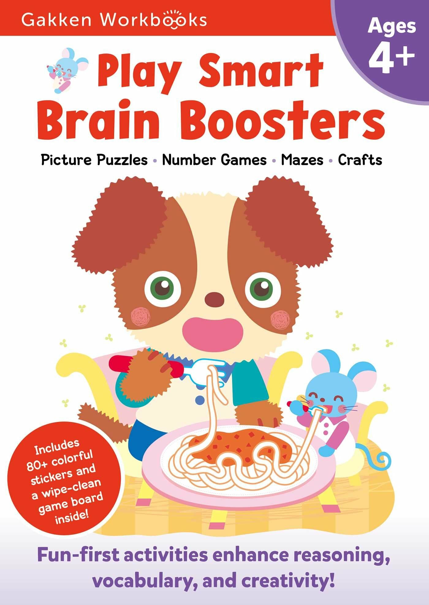 Play Smart Brain Boosters For Ages 4+ with Stickers (Paperback)