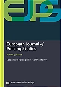 Policing in Times of Uncertainty (Paperback)