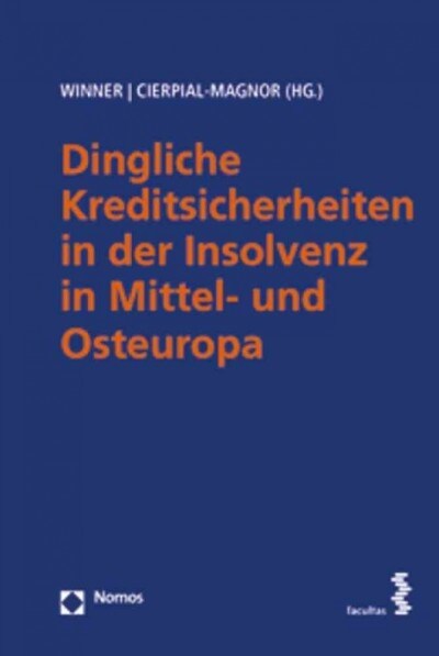 Dingliche Kreditsicherheiten in Der Insolvenz in Mittel- Und Osteuropa (Paperback)