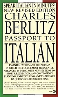 Passport to Italian (Berlitz Travel Companions) (Mass Market Paperback)