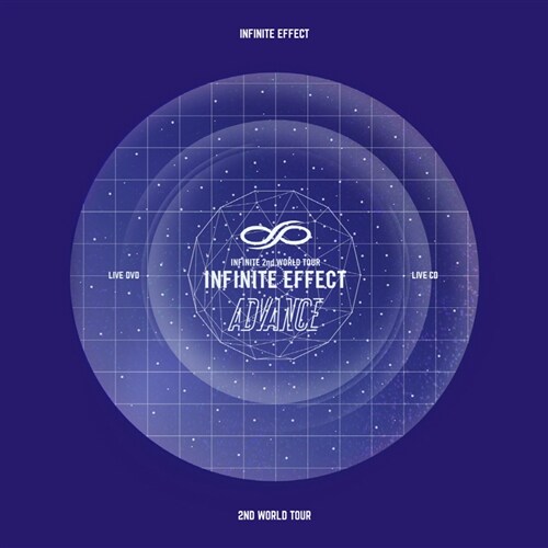 [중고] 인피니트 - INFINITE EFFECT ADVANCE LIVE [2DVD+2CD+포토북92P+포토카드1종]