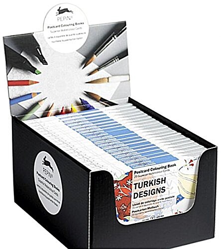 Turkish Display Box: Display Box with 20 Postcard Colouring Books (Paperback)