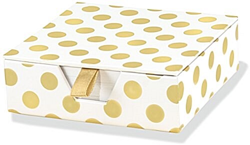 Gold Dots Desk Notes (Note Pad) (Other)