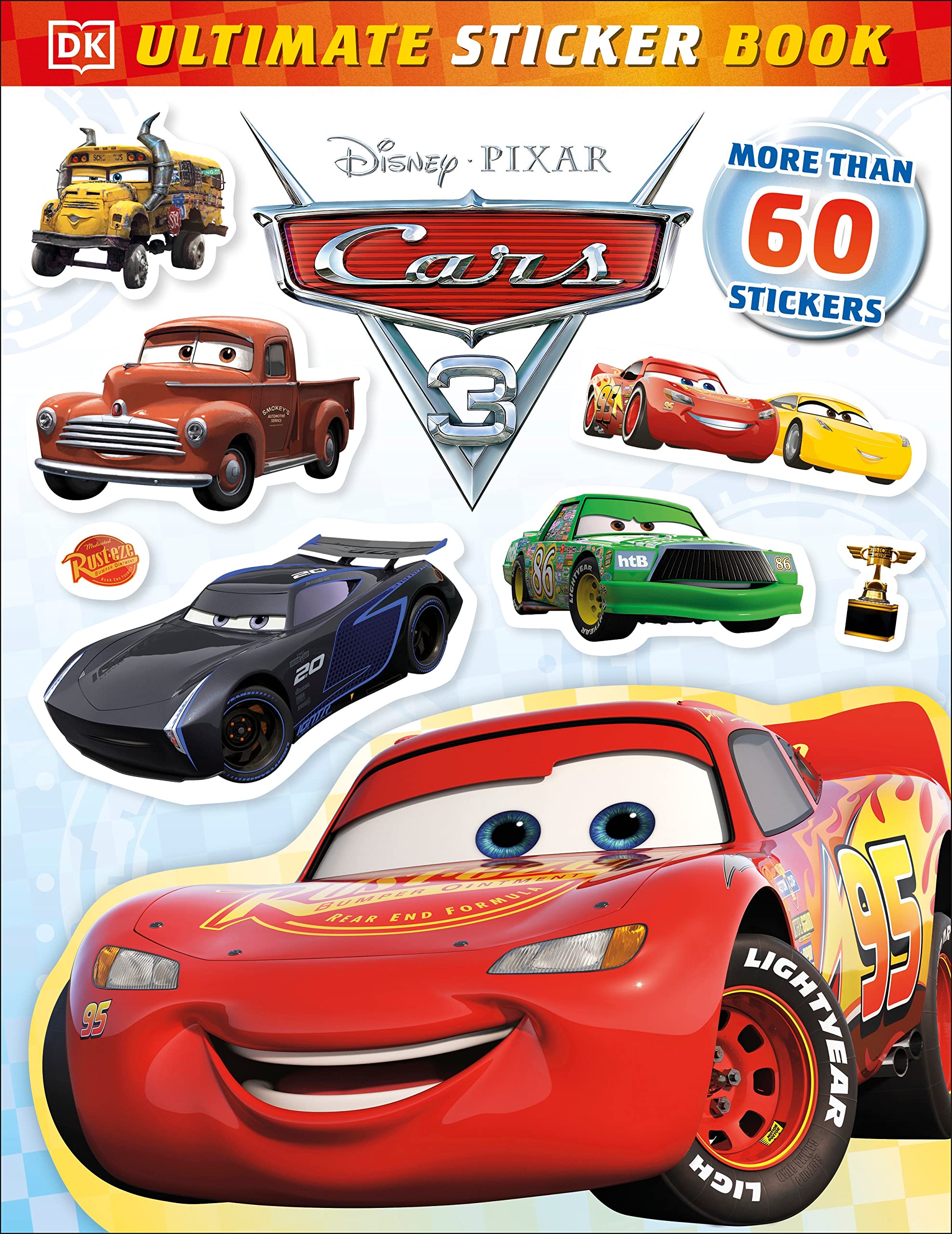 Ultimate Sticker Book: Disney Pixar Cars 3 (Paperback)